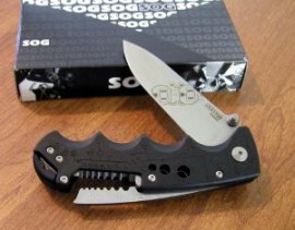 electrition knife with box by SOG