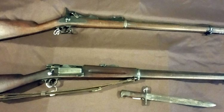 (top) Springfield Model 1873