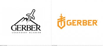 Gerber Logo, Before and After