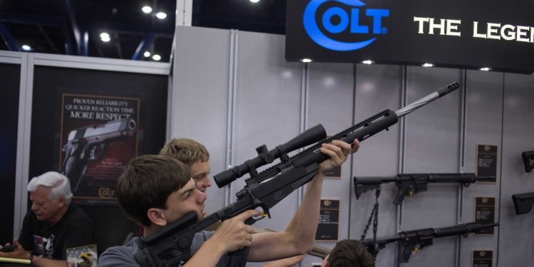 Where are Colt guns made?