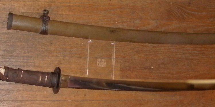 Re Wwii Japanese Sword At