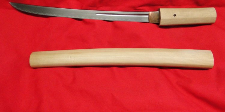 The Samurai sword has a very