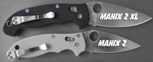 Spyderco Manix 2 vs XL