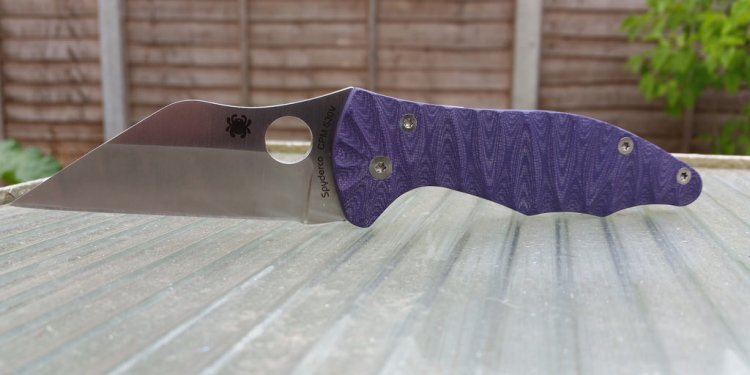 Spyderco Yojimbo 2 With Purple