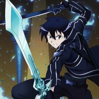 Sword Art Online: Kirito anime swords