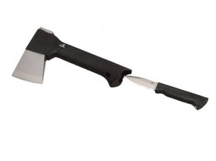 The recalled Gator Combo Axe has a knife in the handle.