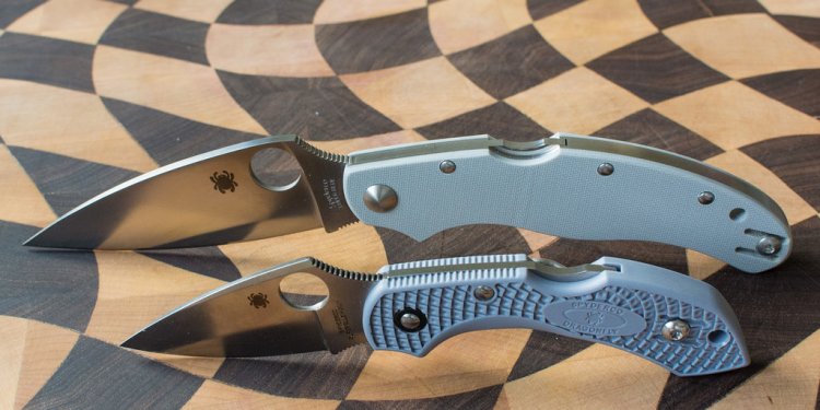 Spyderco Dragonfly and Caly