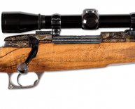 Antique hunting rifles