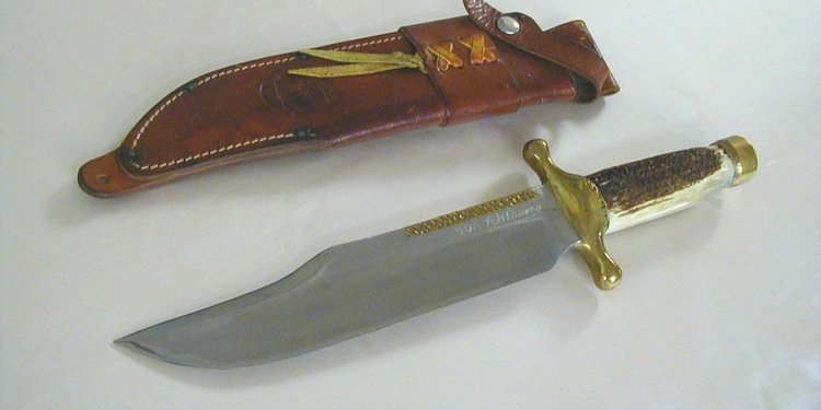 BACK BOWIE KNIFE #40A