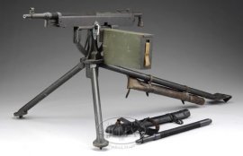 Colt Browning M1895/14 machine gun, made by Marlin Corp.