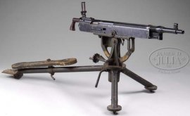 Colt Browning M1895/14 machine gun, made by Marlin Corp.