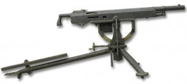 Colt Browning M1895 machine gun.