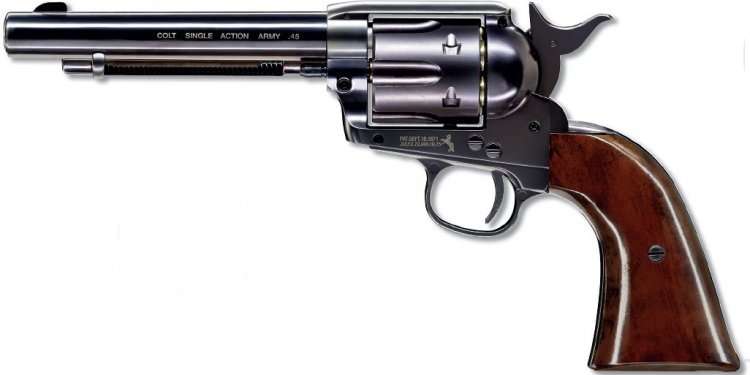 Blued Colt 45 Peacemaker co2