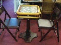 Franlin Mint deluxe Scrabble table