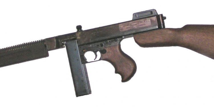 Guns, Thompson submachine gun