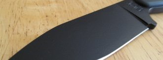Ka-Bar Becker BK14 Eskabar Fixed Blade Knife: Closeup Of Blade 3