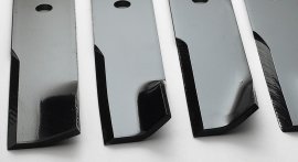 New Toro lawn mower blades