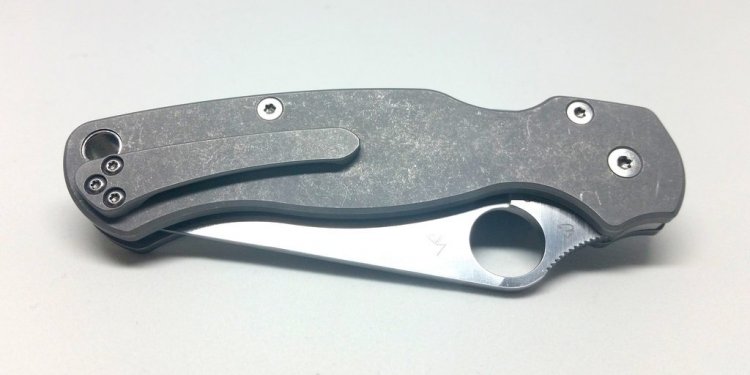 Spyderco PM2 3D machined