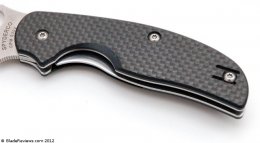 Spyderco Sage 1 - Handle and Pocket Clip Detail