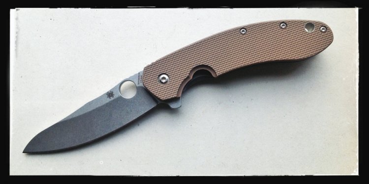 Spyderco flipper Knives