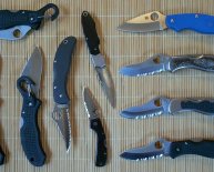 Rare Spyderco Knives
