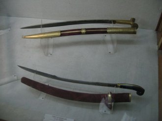 Turkish swords: yatagan and kilij