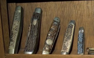 vintage pocketknife collection